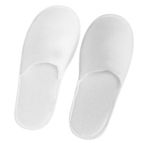 Closed Toe Towelling Hotel Slippers
